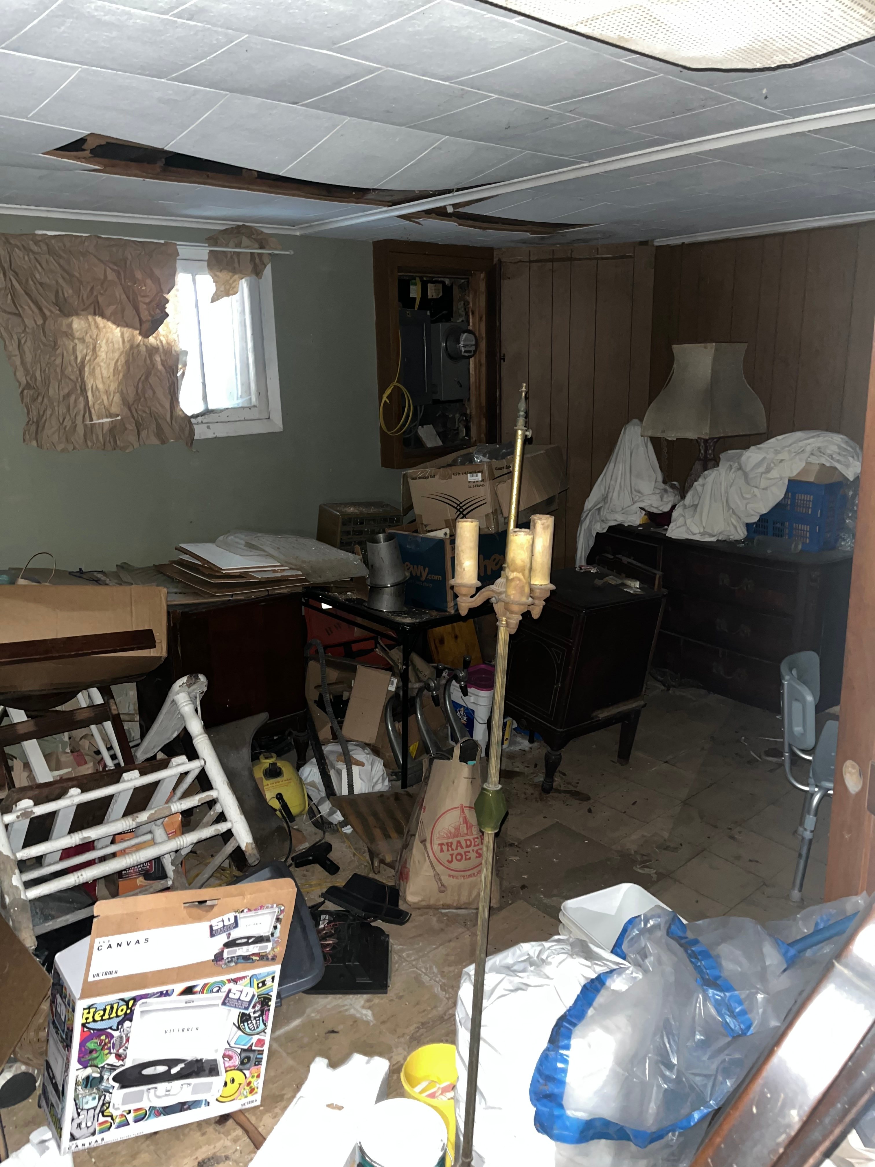 Bulk item removal and cleanup on site